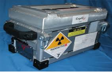 Colis transportant un grammagraphe