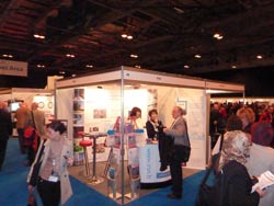 Stand de l'IRSN au congr&egrave;s de l'IRPA 2012