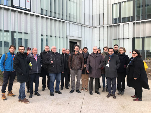 Visite d'une délégation de l’association Greenpeace à l’IRSN. © IRSN 2019.