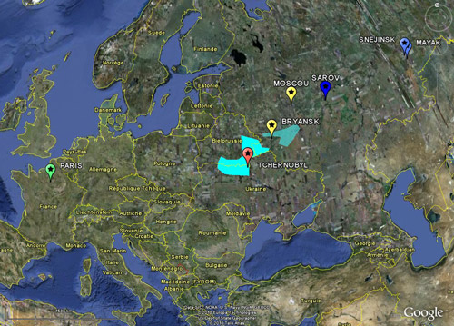 Incendie en Russie : carte de situation