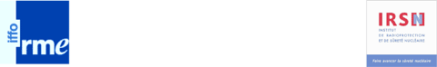 Logos de l'IFFO-RME et IRSN