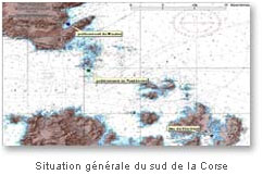 Situation générale du sud de la Corse
