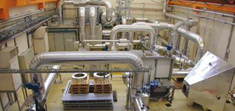 Banc d’essai STARMANIA : installation expérimentale pour tester la résistance des équipements de sectorisation et de confinement