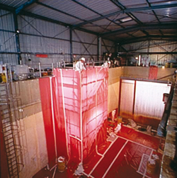 Démantèlement du réacteur EL4 de Brennilis.