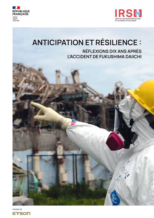 Couverture rapport IRSN 2021-00001 Anticipation et résilience