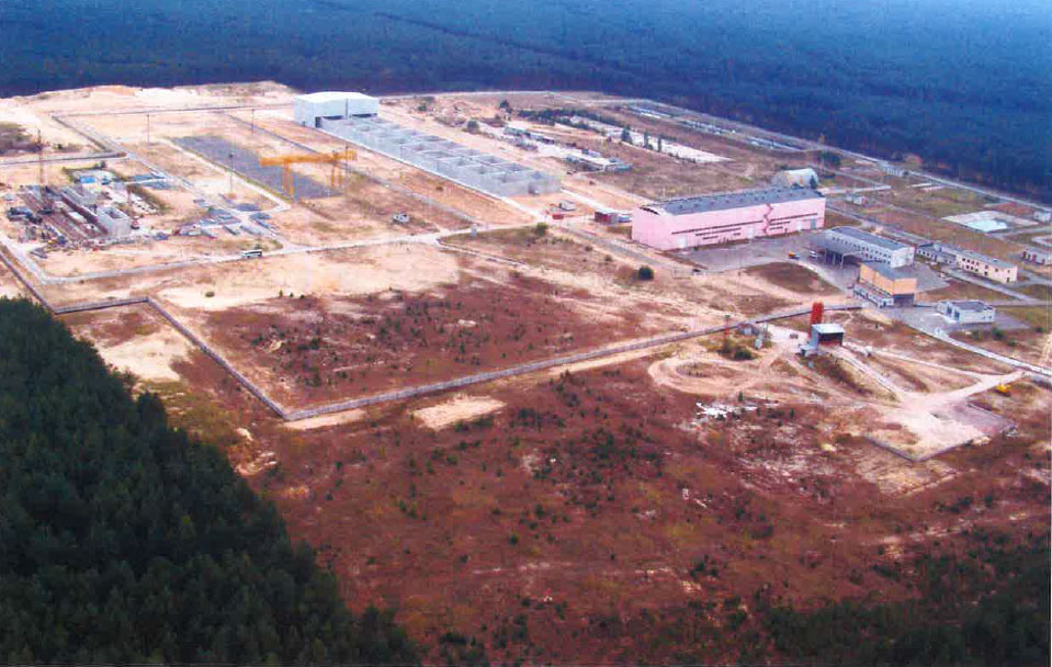 Aménagement du site d’entreposage et de stockage Vector situé dans la zone d’exclusion