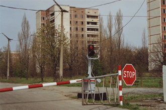Ville de Prypiat ; les 50 000 habitants furent évacués 24h après l'accident