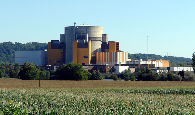 Réacteur Superphénix en démantèlement