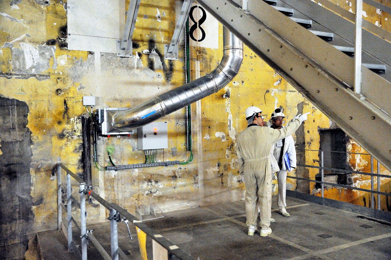 Visite technique dans le cadre de l'instruction de l'étape 1 de démantèlement de l’installation nucléaire Chinon A3 (Indre-et-Loire)