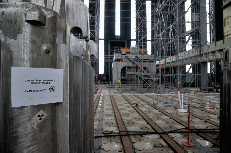 Démantèlement du réacteur EDF de Chinon A3 (Indre-et-Loire)