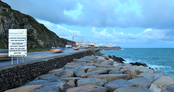 Site du réacteur EPR de Flamanville