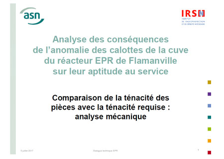 Comparaison de la ténacité des pièces avec la ténacité requise : analyse mécanique