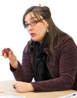 &Eacute;velyne Allain, Sp&eacute;cialiste en g&eacute;ographie physique, elle est formatrice &agrave; l&rsquo;Iffo-RME.