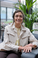 Portrait de Catherine Luccioni (conseillère scientifique). Crédits : Jean-Pierre Copitet/IRSN.
