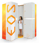 EOS, système d'imagerie par rayons X offrant une vision du squelette entier par simulation 3D. ©Patrick Leguennec/EOS