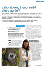 A quoi sert d'être agréé pour un laboratoire de mesures de la radioactivité de l'environnement ?