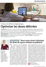 Niveaux de référence diagnostiques : Optimiser les doses délivrées