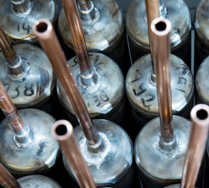 Bonbonnes de dégazage_du_tritium