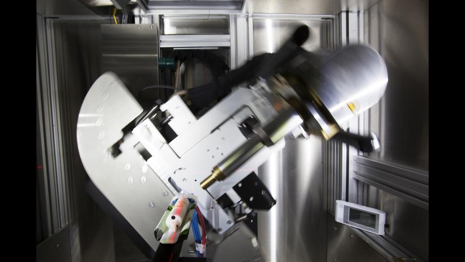 ​Bras d'irradiation isocentrique du SARRP