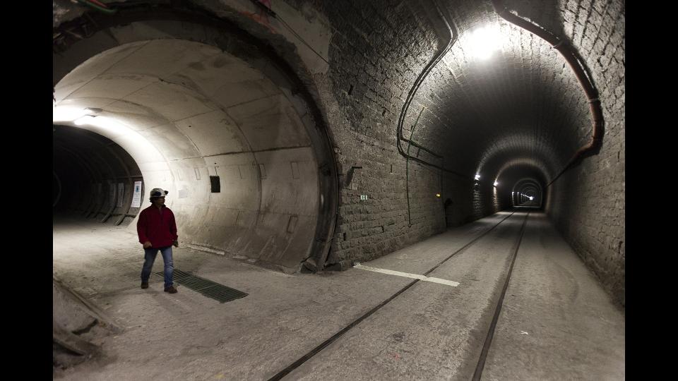 Galerie creusée dans le tunnel. (c) Noak / Le bar Floréal / Médiathèque IRSN