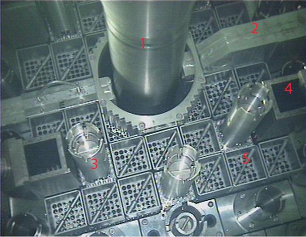 Cabri : le cœur du réacteur