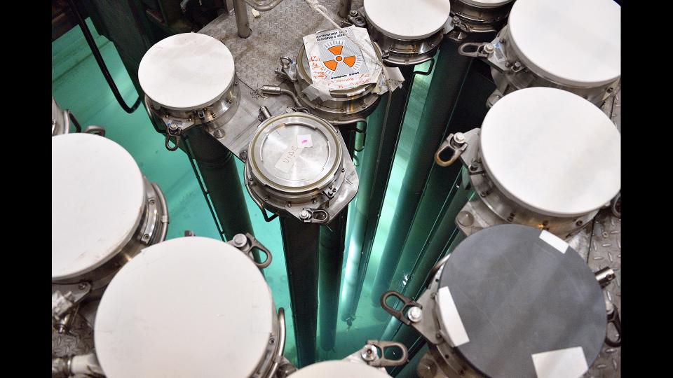 CABRI - ​Conteneurs de stockage des dispositifs d'essai CABRI. Médiathèque IRSN