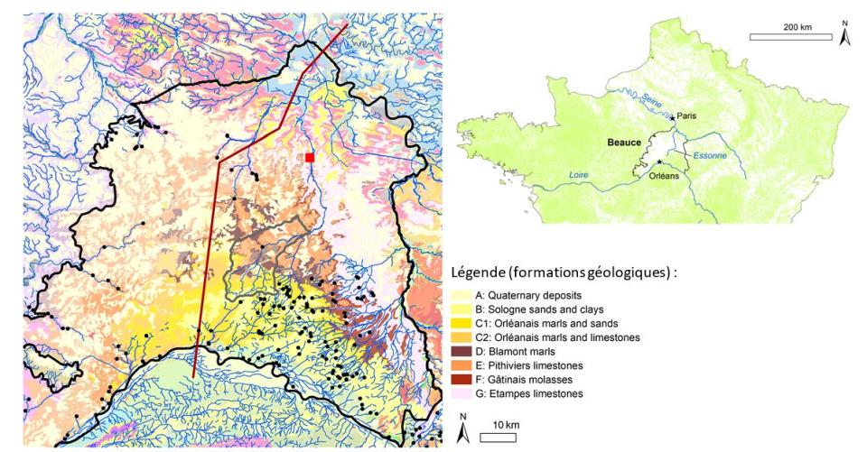 projet Utopia next -Etude des processus de dispersion et d’accumulation de l’uranium naturel dans un hydrosystème constitué des aquifères du Tertiaire