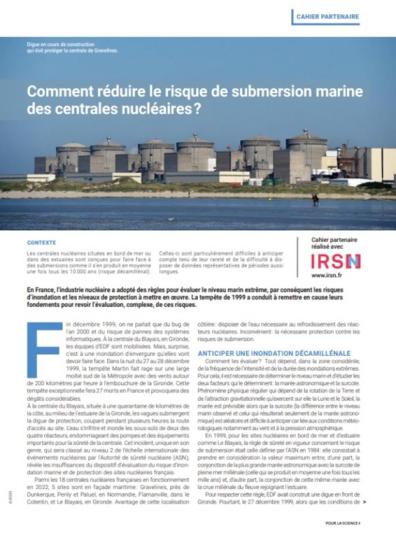 Première page du treizième numéro des cahiers partenaires de l'IRSN