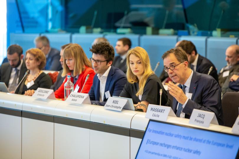 Jean-Christophe Niel s'exprime durant le séminaire EuroSMR Initiative