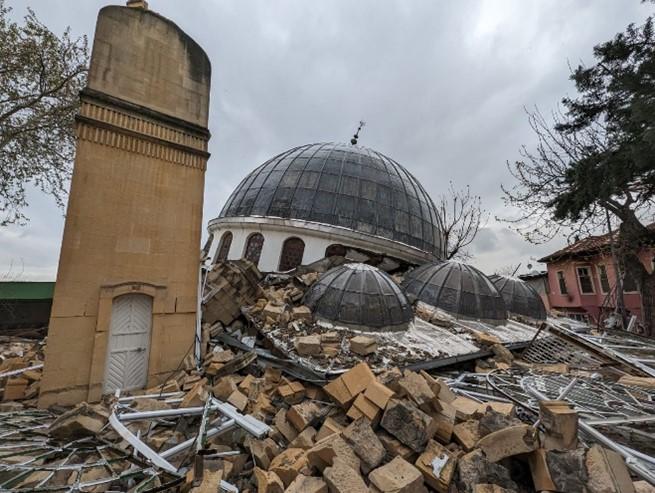 Batiment éffrondré suite au seisme du 6 février 2023