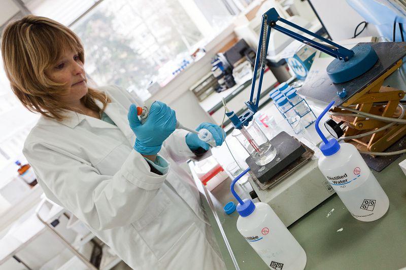 Colonnes calixarènes du laboratoire de radiochimie (IRSNLRC) - Noak/Le bar Floréal/Médiathèque IRSN