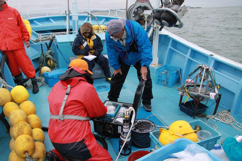 Projet Amorad : les campagnes de prélèvements dans l'environnement au Japon - © Médiathèque IRSN