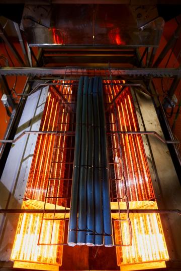 Vue d'une façade extérieure de l'installation DIVA. © Philippe Dureuil/Médiathèque IRSN