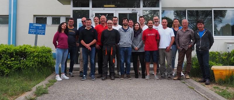 Irsn - Laboratoire d'expérimentation des feux (LEF) - © Irsn médiathèque