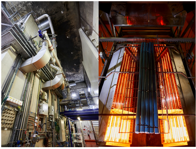 Laboratoire d'expérimentation des feux (LEF) - © Philippe Dureuil/Médiathèque IRSN - 