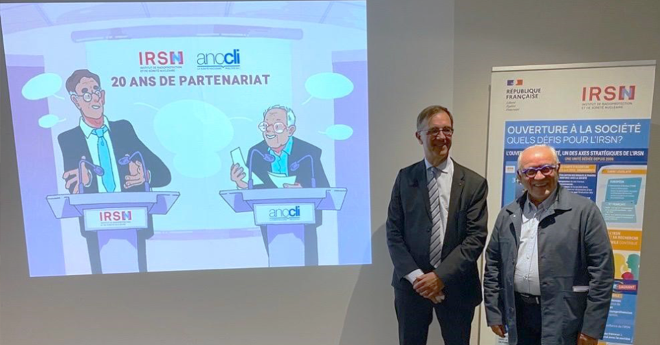 20 ans du partenariat IRSN ANCCLI