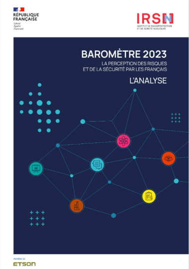 Baromètre IRSN 2023 couverture