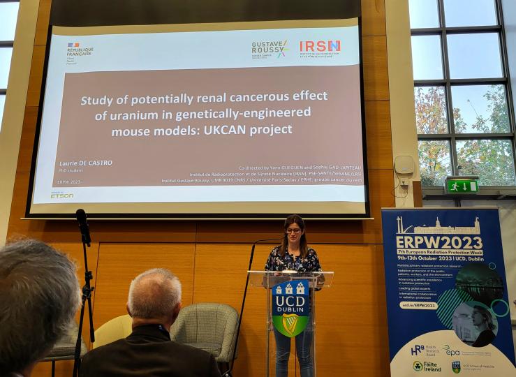 Présentation de l'iRSN à l'ERPW 2023