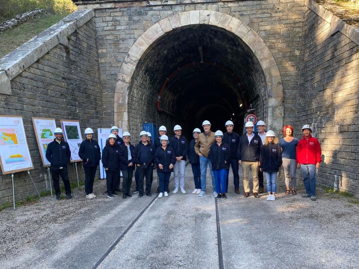 La CED de l'IRSN visite Tournemire les 28 et 29 septembre 2023.