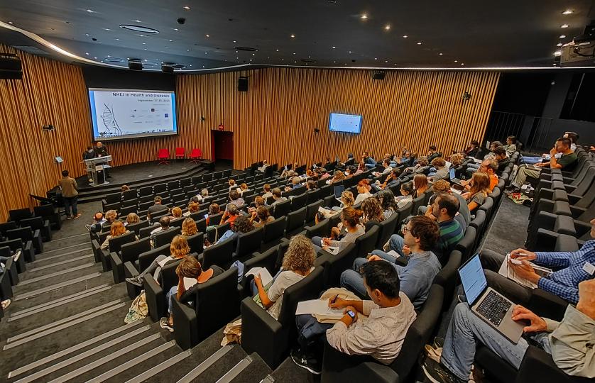 L'auditorium de l'IRSN accueillant le premier congrès international sur  la voie de réparation de l’ADN NHEJ, du 27 au 29 septembre 2023.