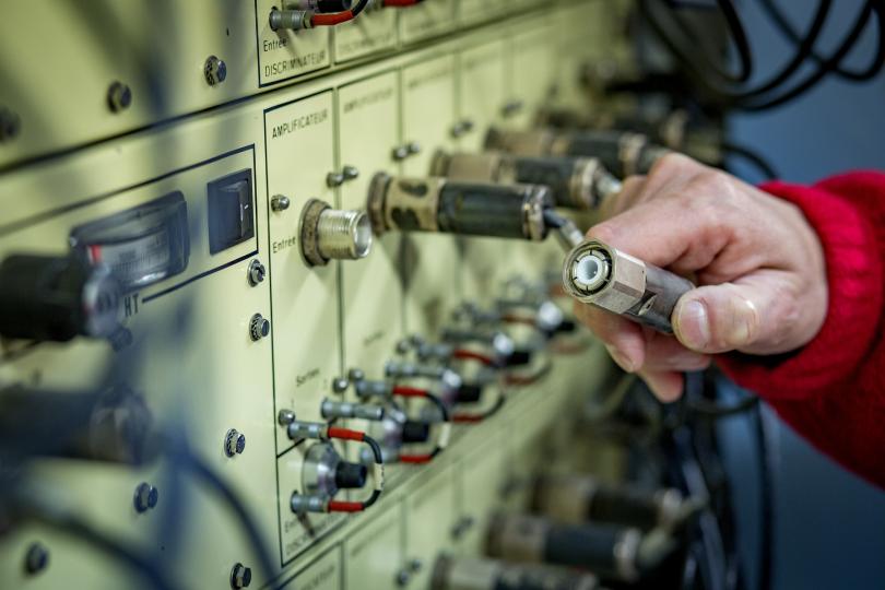 Chaînes électroniques de l'hodoscope, programme CABRI