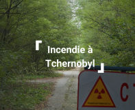 Incendie à Tchenobyl
