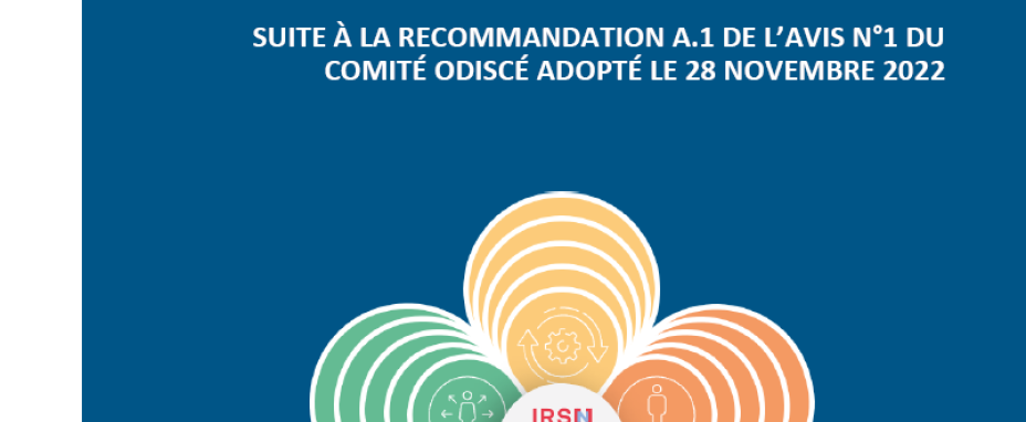 Couverture du Rapport IRSN 00711 sur l'échelle de l'ouverture à la société