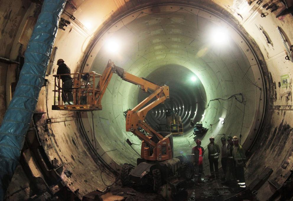 Cosea-​Relier les tunnels entre eux. (c) Elsa Gisquet / Médiathèque IRSN