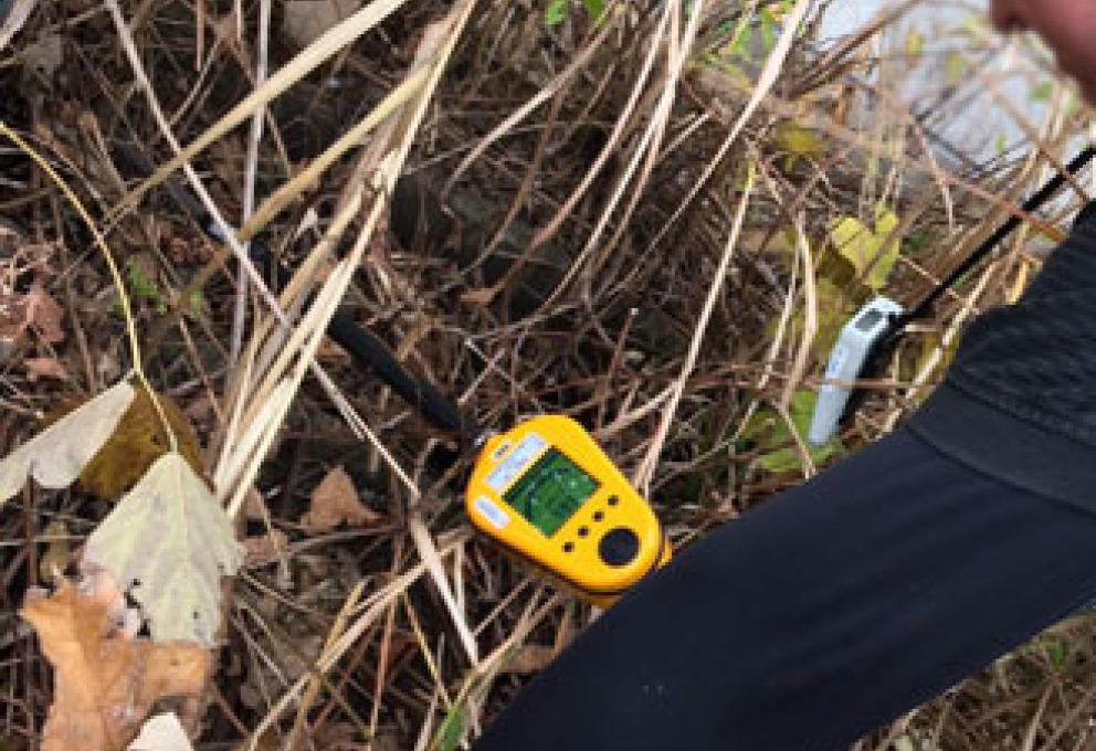 Exercice de mesure de la radioactivité à Fukushima