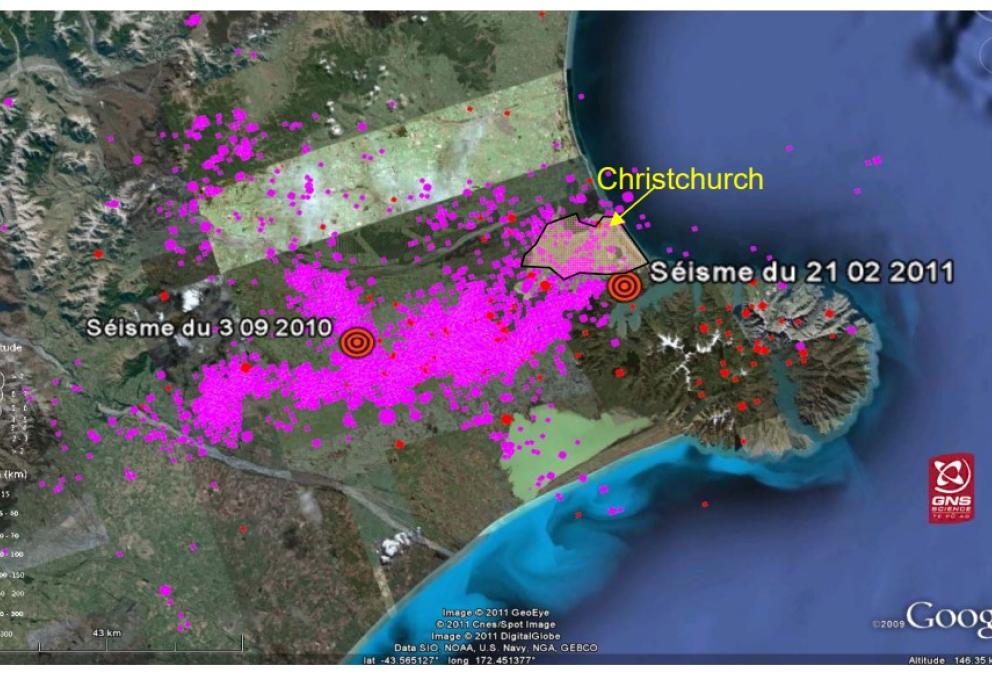 Séisme du 21 février 2011 à Christchurch en Nouvelle-Zélande 
