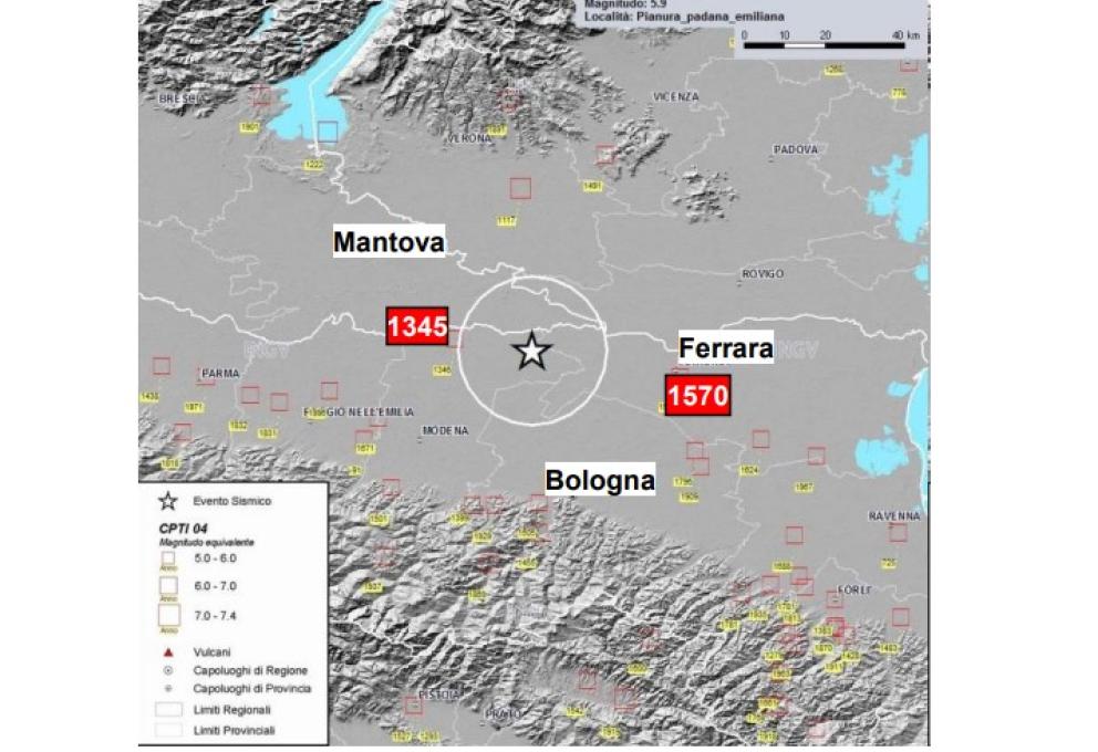 Séisme du 20 mai 2012 de l’Emilia-Romagna (Italie du Nord)