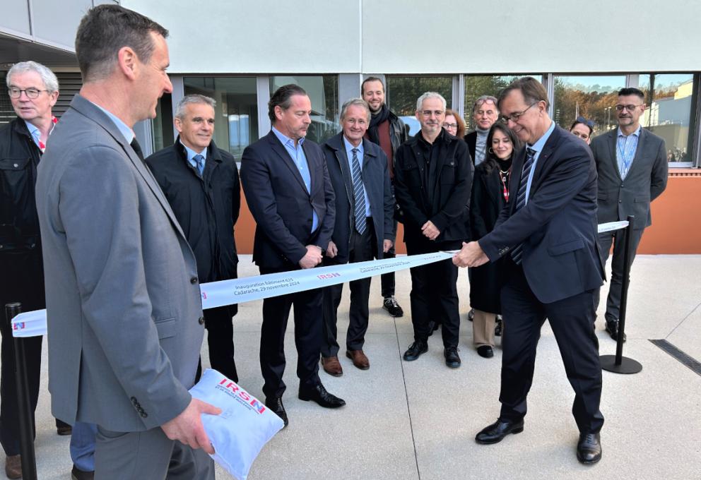 Inauguration du bâtiment 625 à Cadarache
